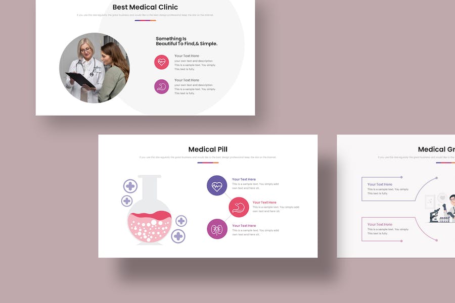 医疗行业学术知识讲授方案PPT模板 - PPT派