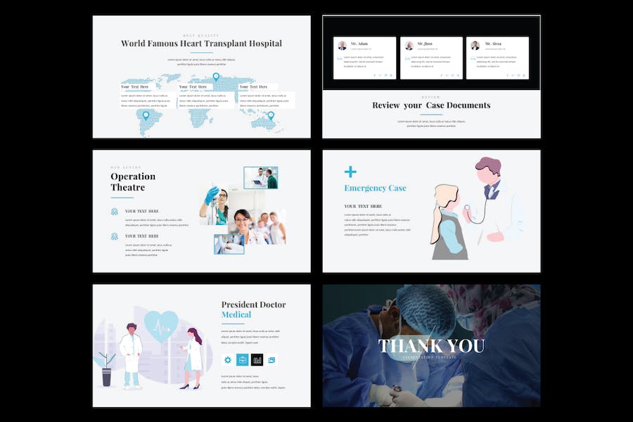 医疗行业产品推介会PPT模板 - PPT派