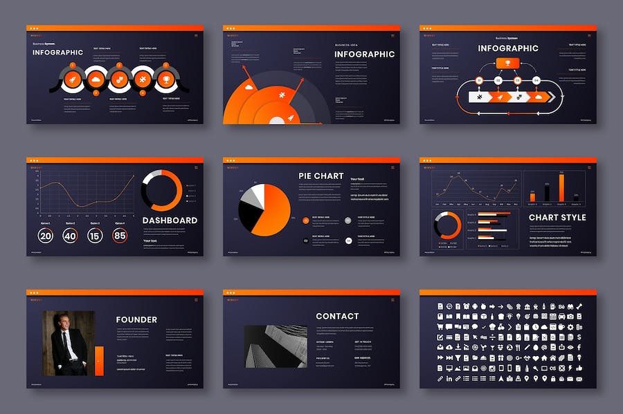 企业产品服务解决方案展示介绍PPT模板 - PPT派