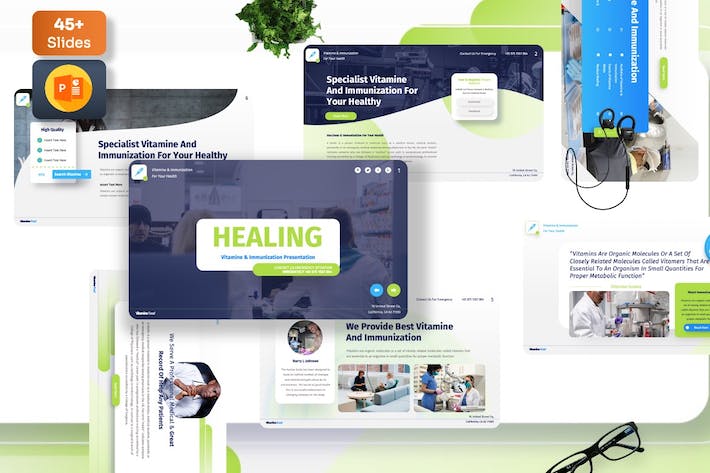 医疗健康免疫治疗知识宣传PPT模板 - PPT派
