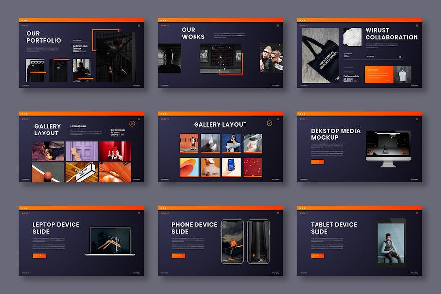 企业产品服务解决方案展示介绍PPT模板 - PPT派