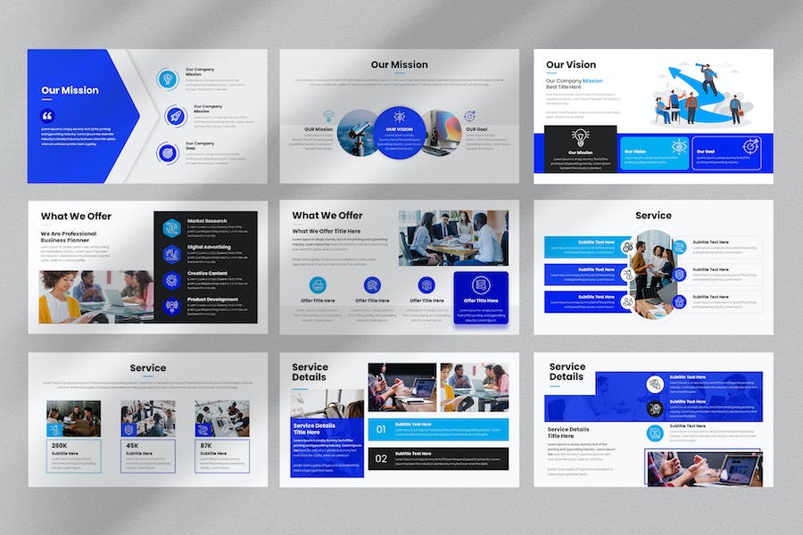 商业创业融资计划书PPT模板 - PPT派