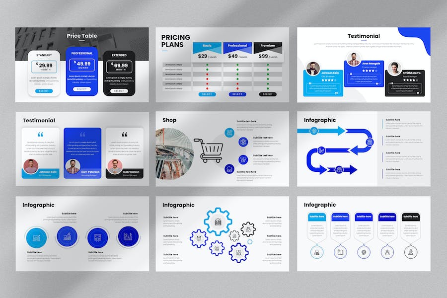 商业创业融资计划书PPT模板 - PPT派