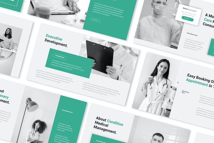 医疗体检健康检查方案PPT模板 - PPT派