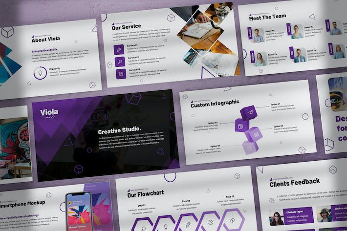 创意设计商业演讲方案PPT模板 - PPT派