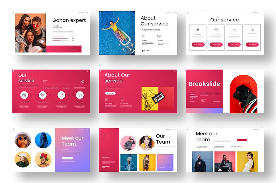 商务品牌推广营销策略方案PPT模板 - PPT派