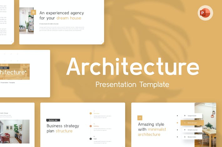 Architecture-home-building-powerpoint-template - PPT派