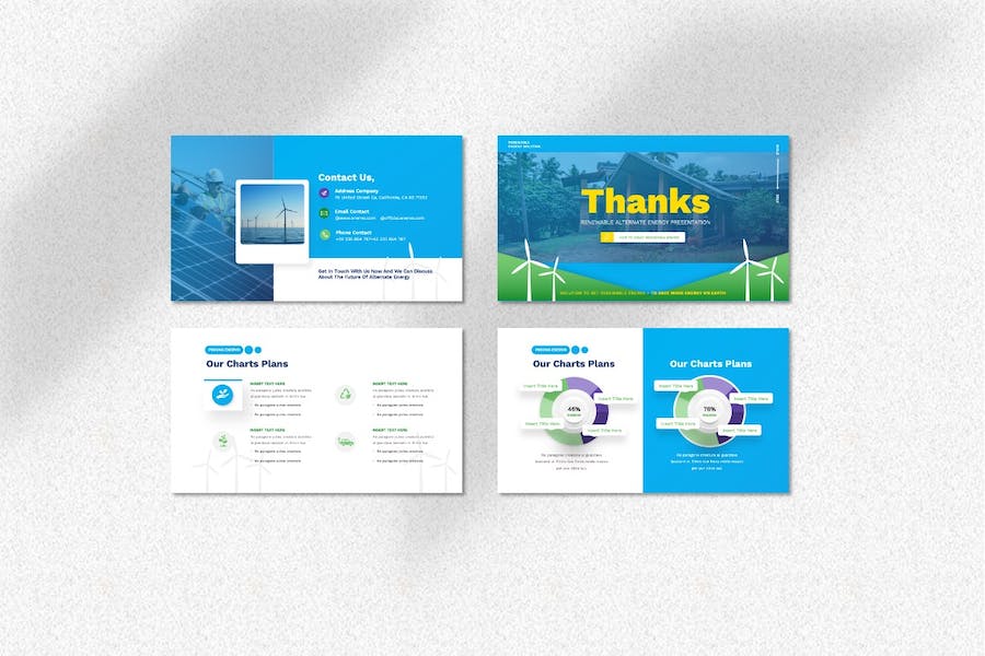 能源替代能源环保推广Keynote模板 - PPT派