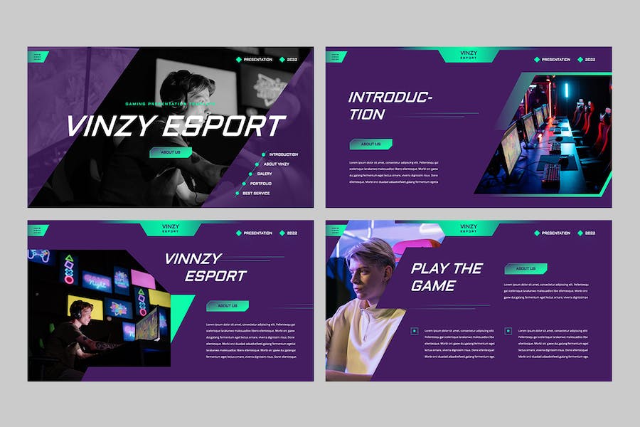 电竞游戏赛事策划运营方案Keynote模板 - PPT派