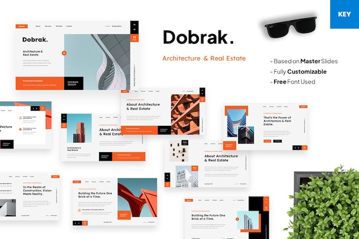建筑设计房地产项目介绍Keynote模板 - PPT派