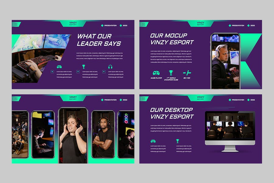 电竞游戏赛事策划运营方案Keynote模板 - PPT派