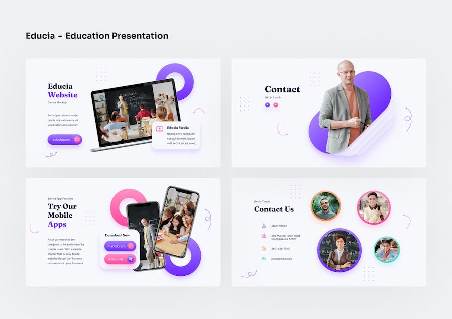 教育课程设计教学方案讲述Keynote模板 - PPT派