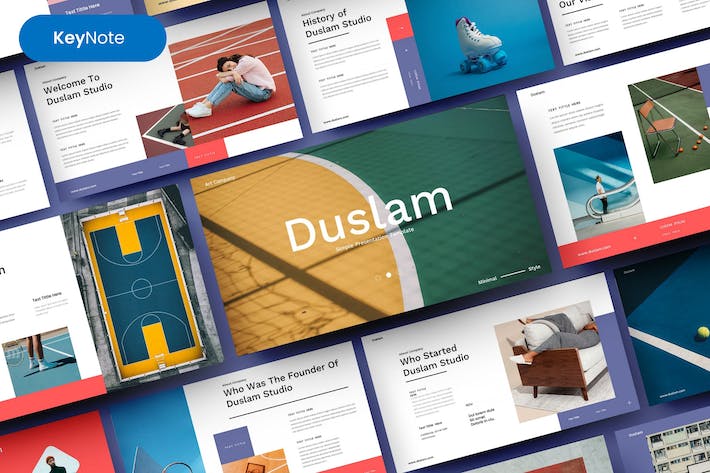 商务企业发展战略讲述Keynote模板 - PPT派