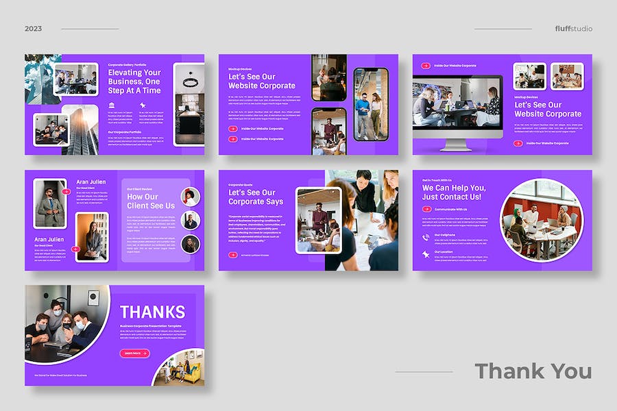 企业品牌宣传商务营销推广PPT模板 - PPT派