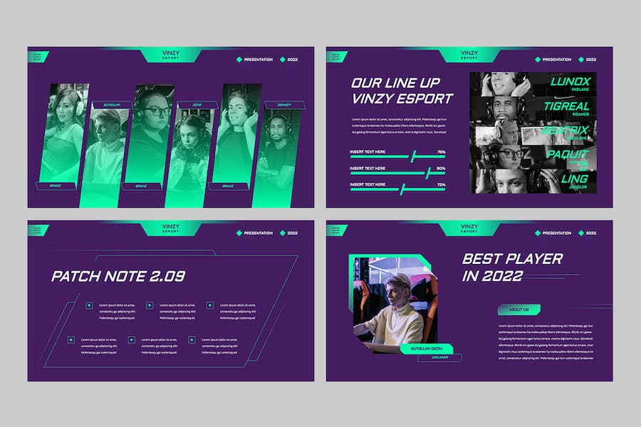 电竞游戏赛事策划运营方案Keynote模板 - PPT派