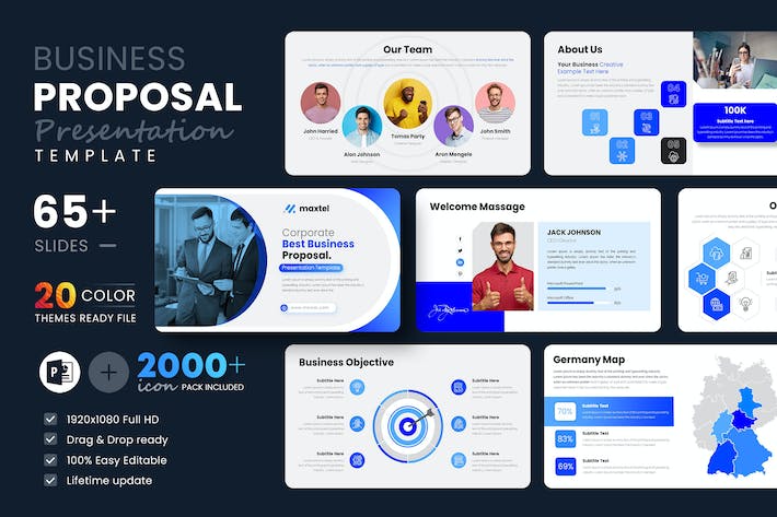 商业融资建议书方案PPT模板 - PPT派