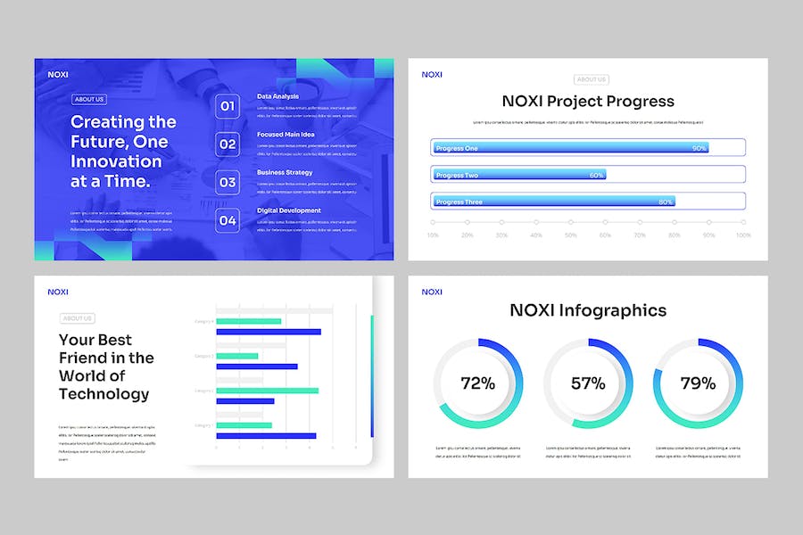 科技创业项目融资路演方案Keynote模板 - PPT派