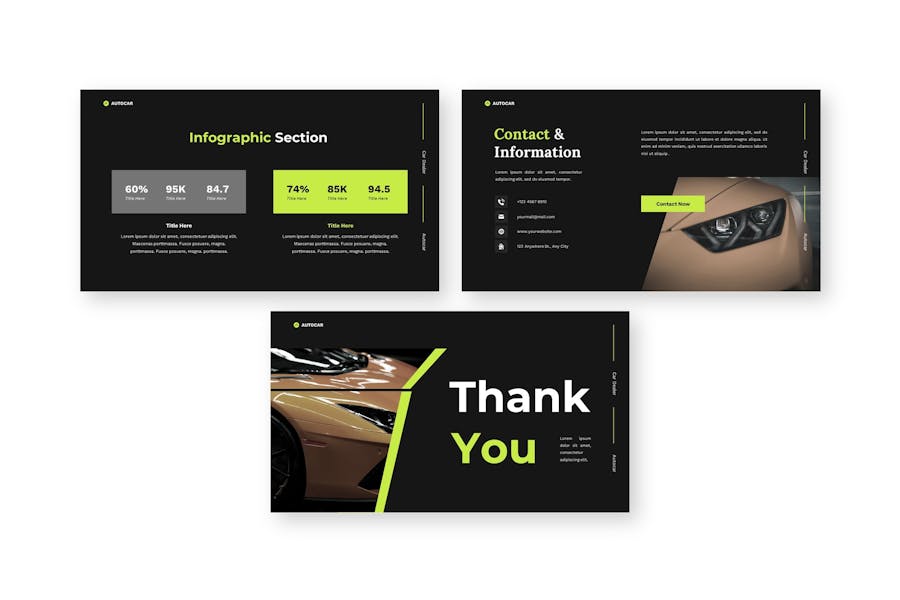 r汽车经销商品牌销售推广PPT模板 - PPT派