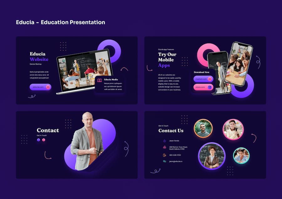 教育课程设计教学方案讲述Keynote模板 - PPT派