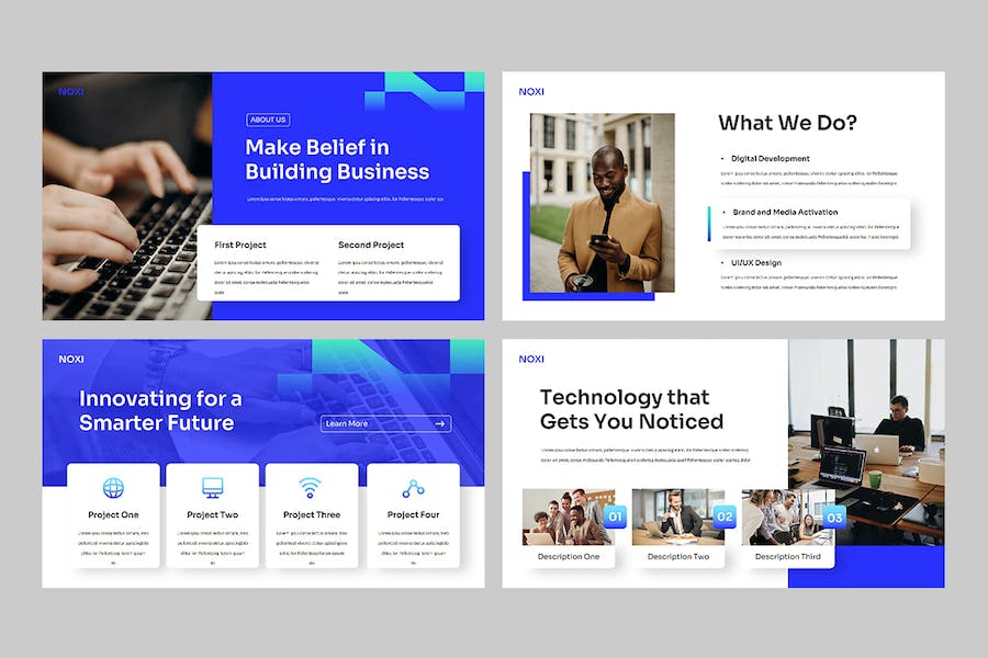 科技创业项目融资路演方案Keynote模板 - PPT派