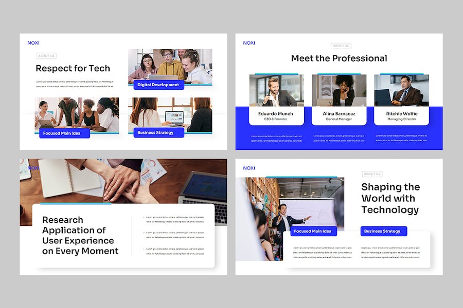 科技创业项目融资路演方案Keynote模板 - PPT派