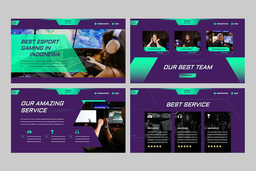 电竞游戏赛事策划运营方案Keynote模板 - PPT派