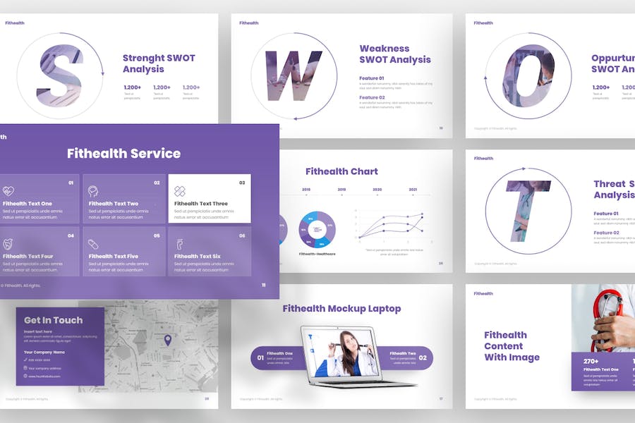 Fithealth-health-professional-keynote-template - PPT派