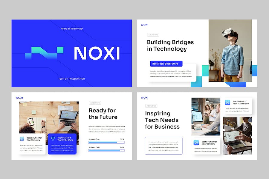 科技创业项目融资路演方案Keynote模板 - PPT派