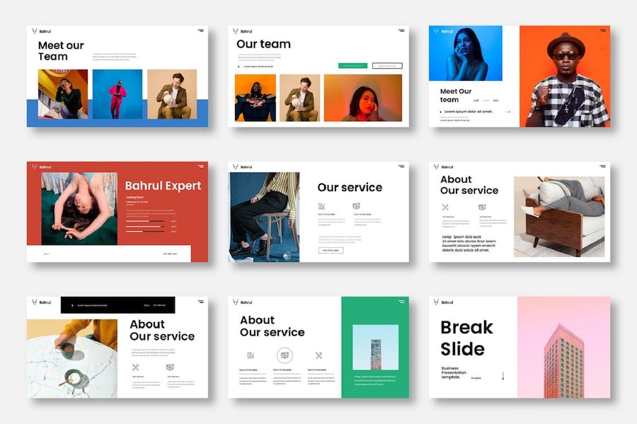 商务企业合作洽谈方案Keynote模板 - PPT派