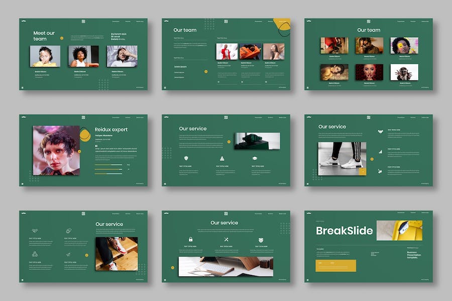 科技行业商务创意设计Keynote模板 - PPT派