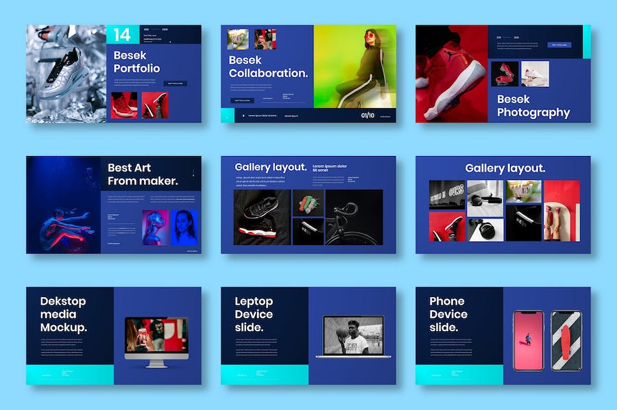 创意商务品牌展示融资方案Keynote模板 - PPT派