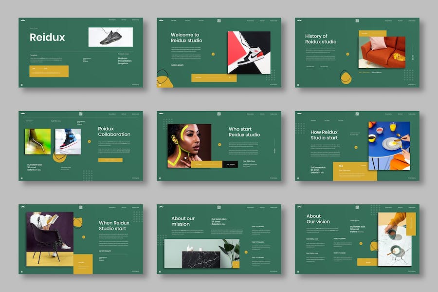 科技行业商务创意设计Keynote模板 - PPT派