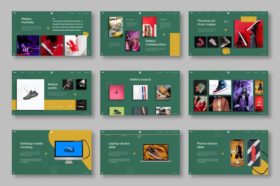 科技行业商务创意设计Keynote模板 - PPT派