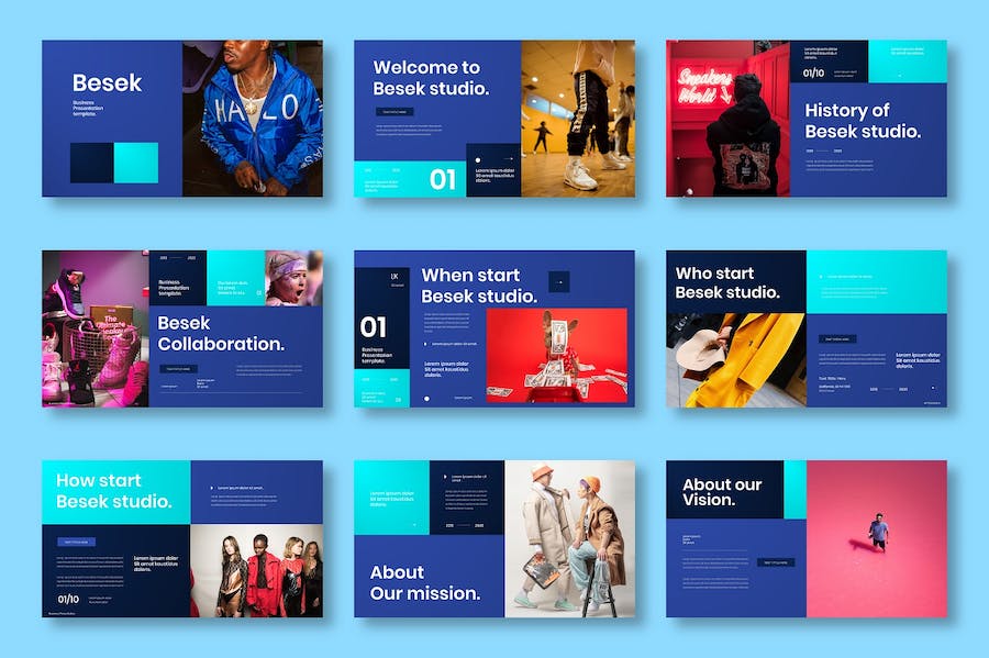 创意商务品牌展示融资方案Keynote模板 - PPT派