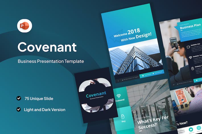 Convenant-business-portrait-powerpoint-template- PPT派