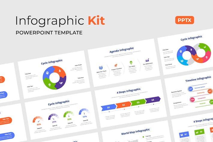 信息图表-工具包-PowerPoint - PPT派