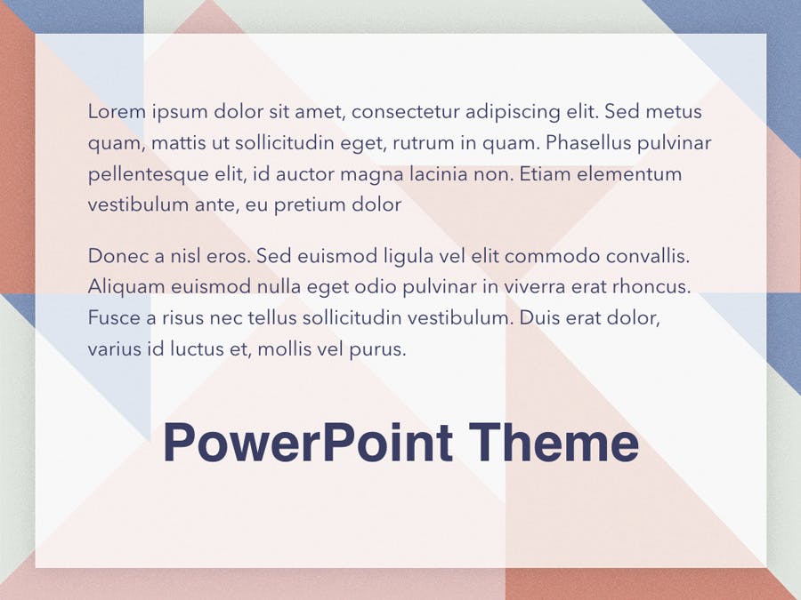 简约设计创意商业融资PPT模板 - PPT派