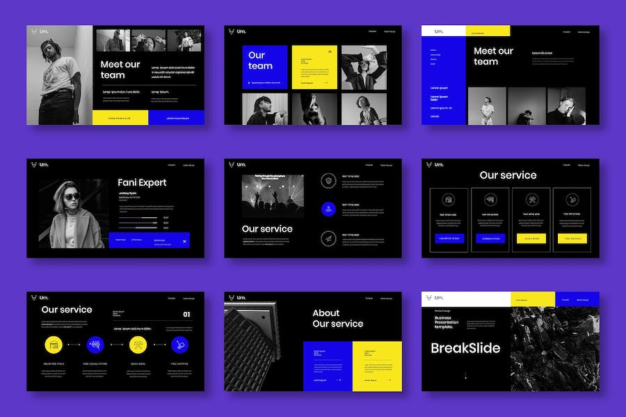 商业品牌推广营销策略方案Keynote模板 - PPT派