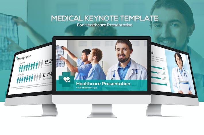 医疗健康诊所医院服务项目介绍Keynote模板 - PPT派