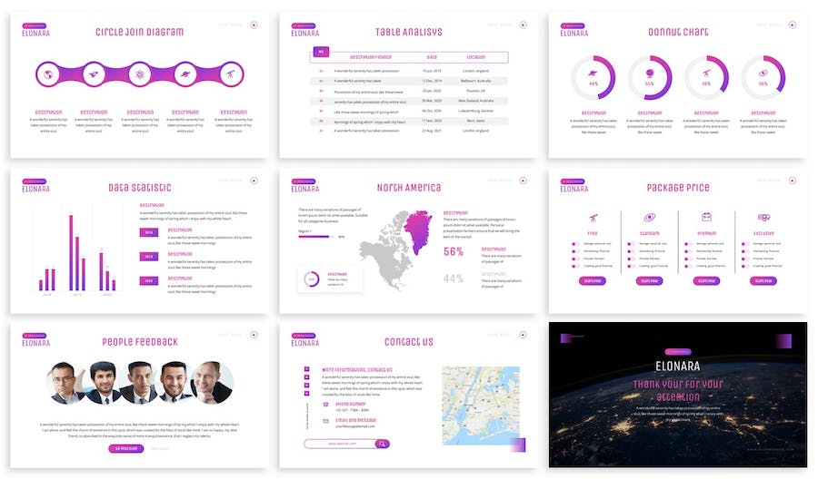 天文学科普教育课程Keynote模板 - PPT派