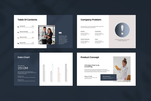 商业计划书项目融资方案Keynote模板 - PPT派