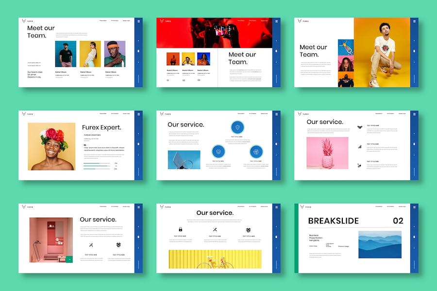 商务项目展示融资计划书投资方案PPT模板 - PPT派