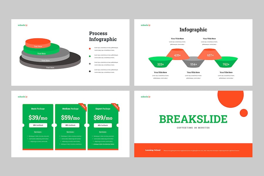 教育课程教学设计PPT模板 - PPT派