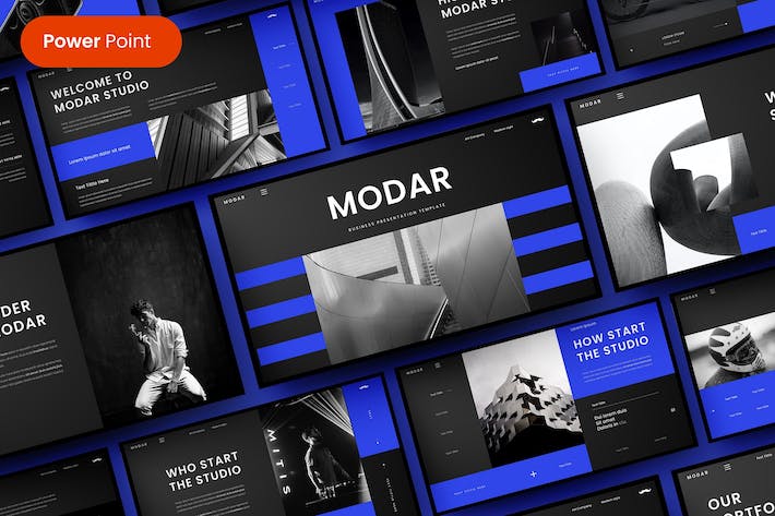 商务团队管理协作方案PPT模板 - PPT派