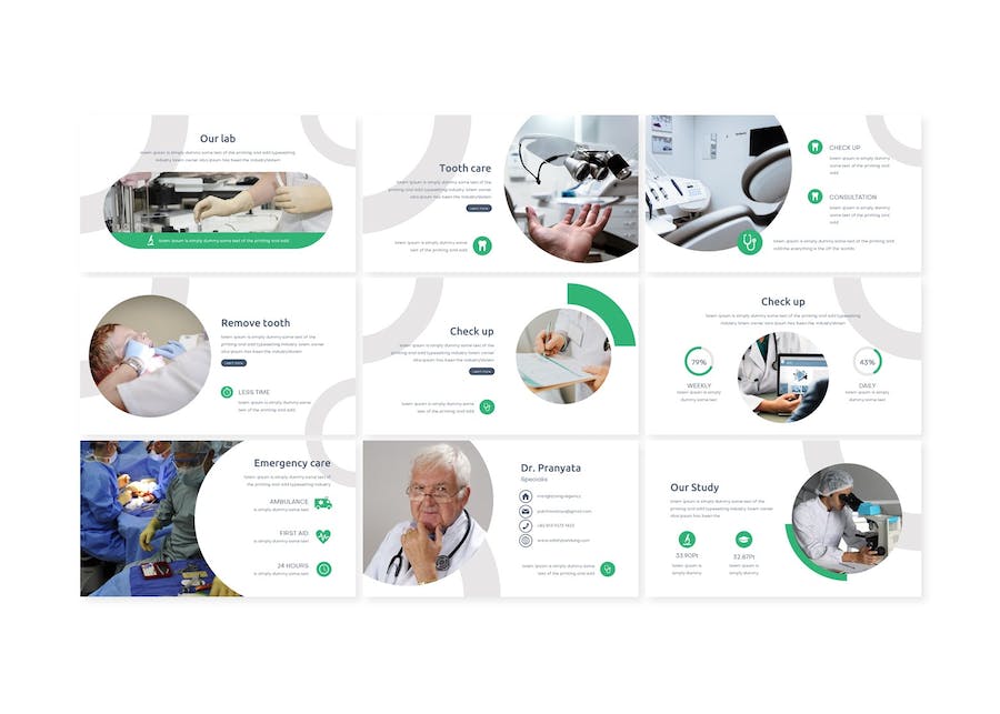 医疗美容整形诊疗方案PPT模板 - PPT派