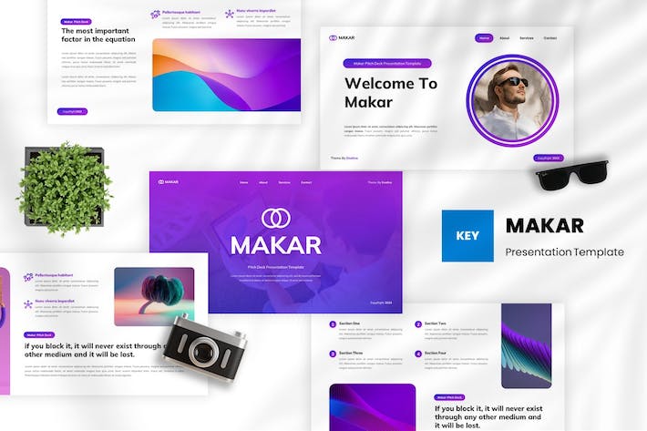 商务融资讲述展示创意Keynote模板 - PPT派