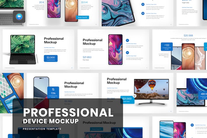 专业设备产品展示方案Keynote模板 - PPT派