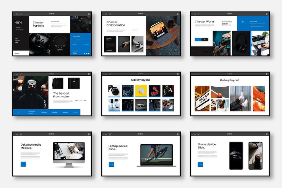 商务演示企业介绍市场分析keynote模板 - PPT派