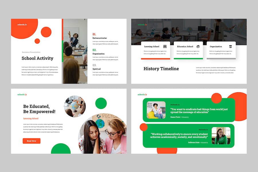 教育课程教学设计PPT模板 - PPT派