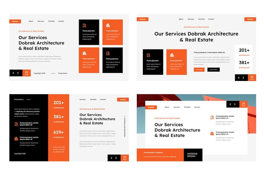 建筑设计房地产项目介绍Keynote模板 - PPT派